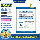 Аккумулятор LOSONCOER 100% мА  ч, 4900, для SAMSUNG Galaxy A40 EB-BA405ABE, 2019, SM-A405FM, DS SM-A405FN, DS GH82-19582A