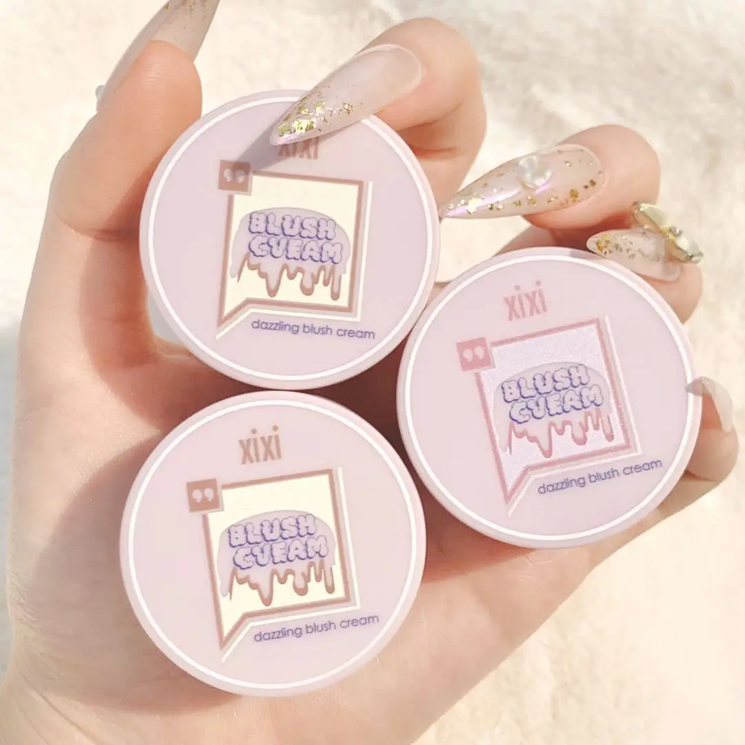 

XIXI 2 In 1 Velvet Matte Lip Mud Blush Cream Liquid Lipstick Blusher Waterproof Non-stick Long Lasting Pigment Face Lip Make Up