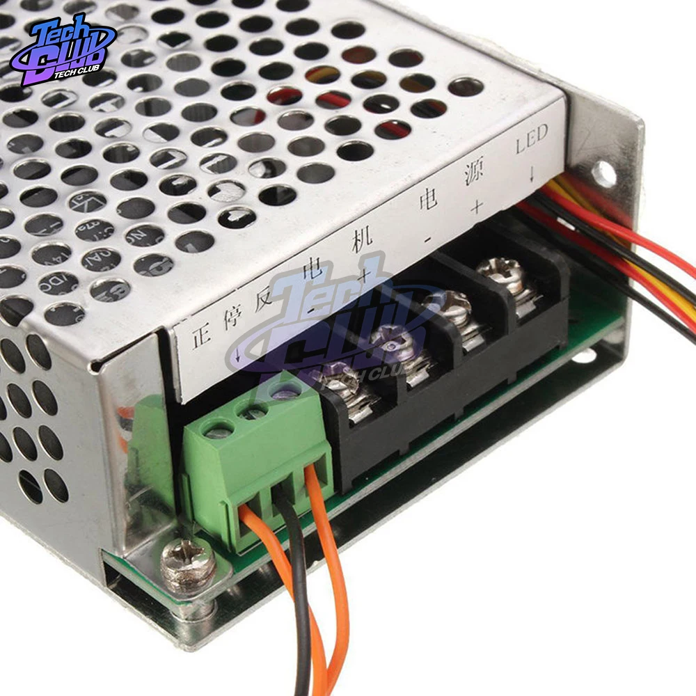 10-50 В постоянного тока 40 А контроллер скорости двигателя ШИМ 12 В/24 В/36 В/48