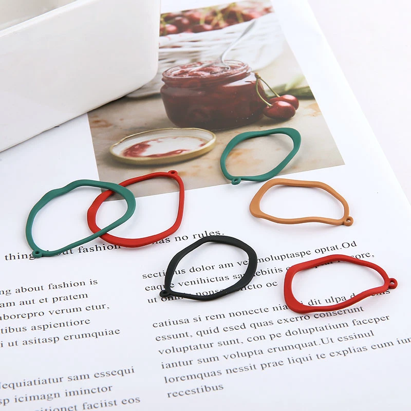 10 шт Горячая продажа 2020 сплав матовый спрей краска цвет Нерегулярные полые