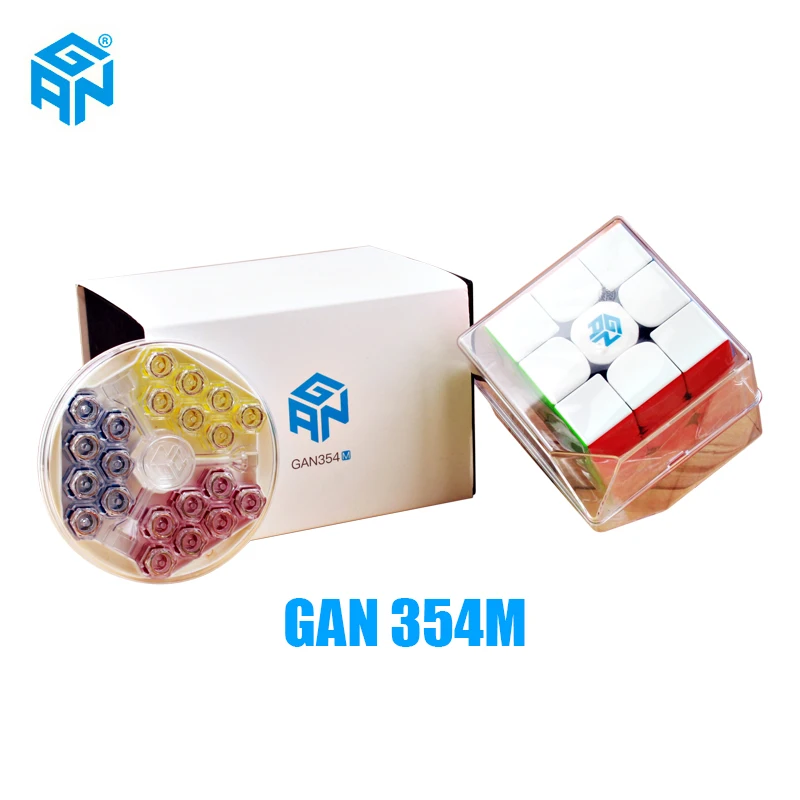 GAN356 X 3x3x3 магический Магнитный скоростной куб профессиональный gans головоломка gan354 M магниты cubo magico gan 356 R 3x3