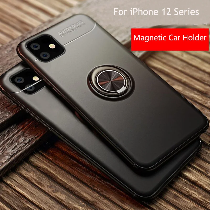 

Magnetic Case for iPhone 12 Pro Max XS XR X 7 8 Plus Cover Kickstand with Car Magnet Case for Apple iPhone 7 8 Plus XS MAX 12Pro