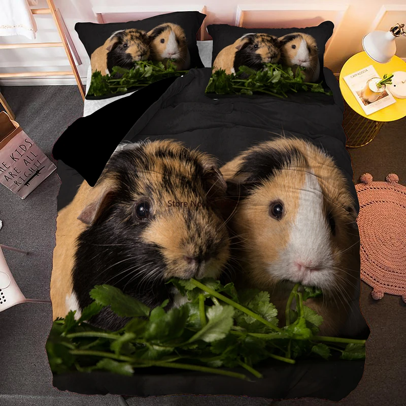 Комплект постельного белья из 2/3 предметов Текстиль для дома забавная морская