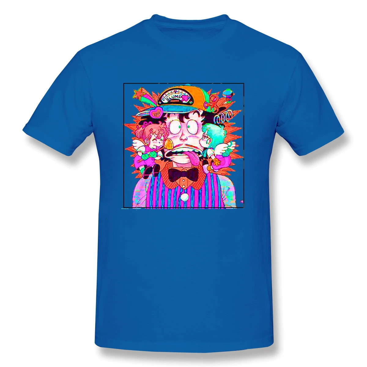 

Akira Toriyama Collection Print Cotton T-Shirt Dr Slump Japanese Manga For Men Fashion Streetwear