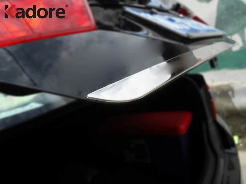 Накладка на заднюю крышку багажника из нержавеющей стали для Toyota Camry 2012 2013 2014 2015