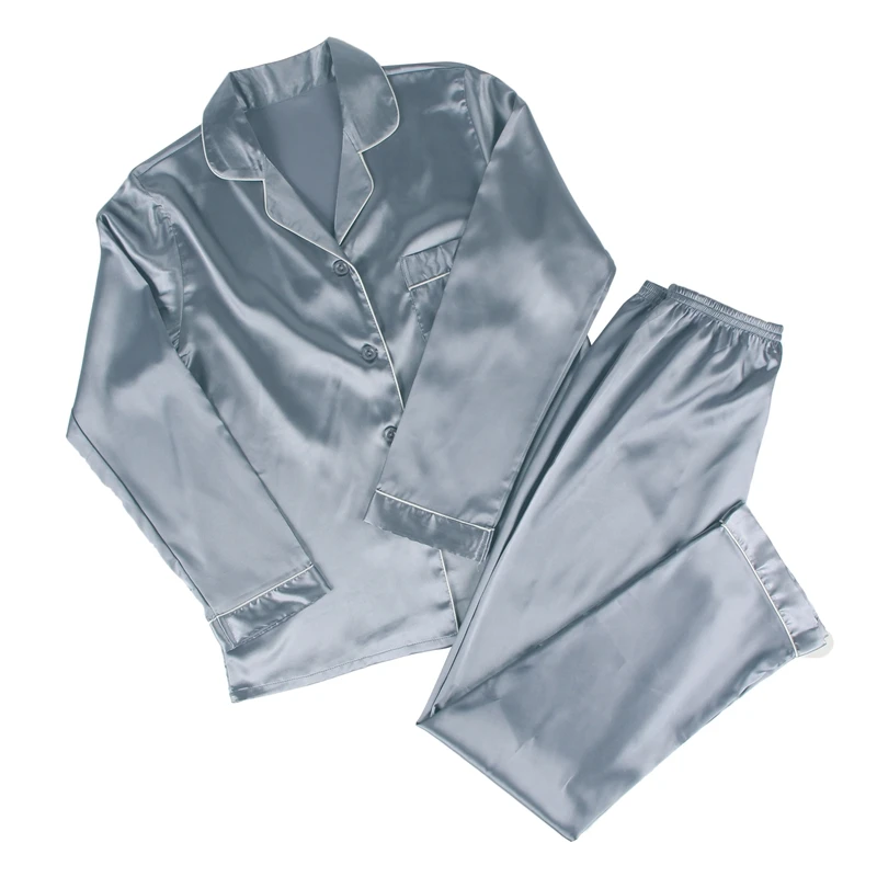 

Comeondear Womens Silk Satin Pajamas Pyjamas Set Sleepwear Pijama Plus Pajamas Suit Female Sleep Two Piece Set Loungewear R80895