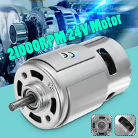 775 dc motor max 21000 rpm dc 12v 24v ball bearing large torque high power low noise gear motor electronic component motor