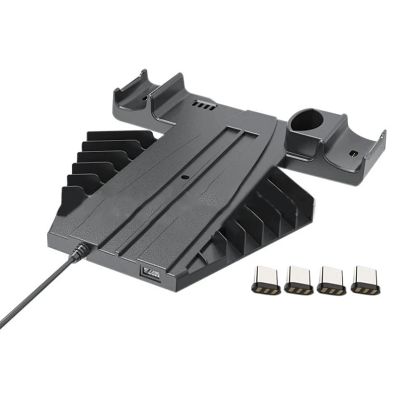 

Для хоста PS5, зарядное устройство с двумя ручками, многофункциональный держатель для наушников с дистанционным управлением