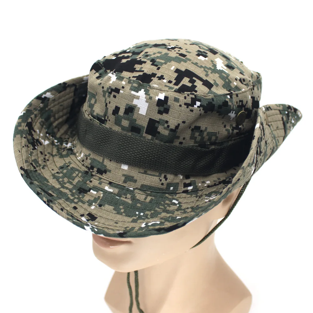 Мужская камуфляжная кепка тактические военные Панамы головные уборы для