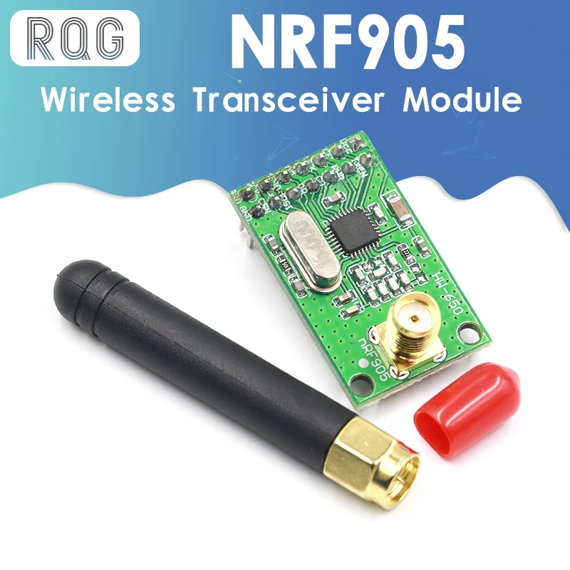 NRF905 модуль беспроводного приемопередатчика плата приемника NF905SE с антенной FSK GMSK
