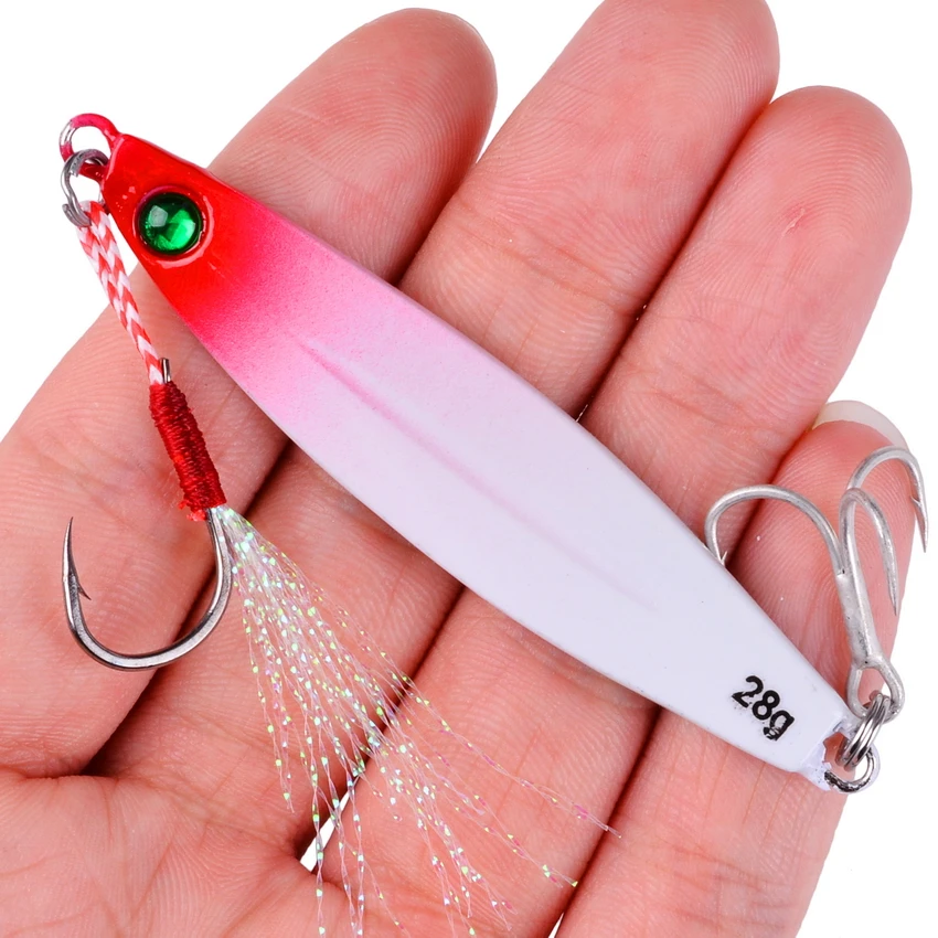 

1PC Metal Cast Jig Spoon 7g 10g 14g 17g 21g 28g 40g Shore Casting Jigging Lead Fish Sea Bass Fishing Lure Artificial Bait Tackle