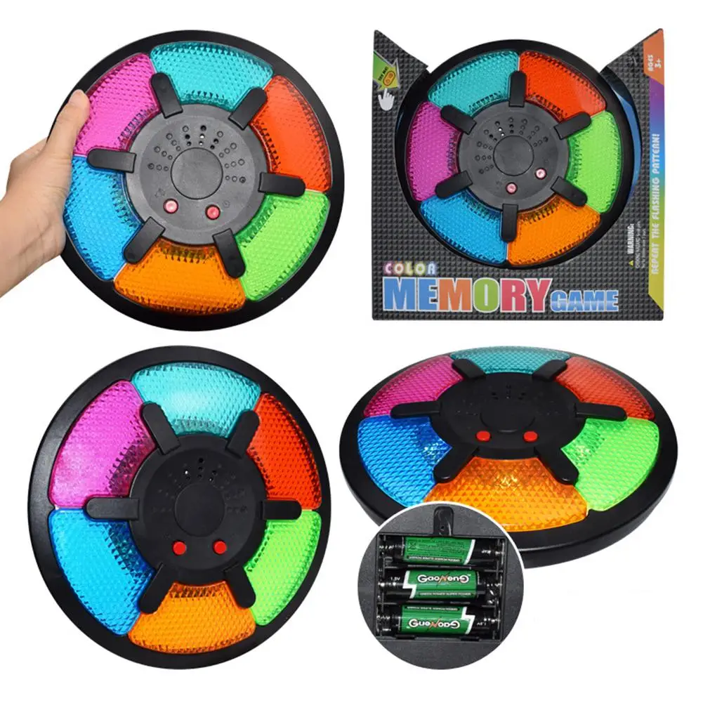 Memory Cube шесть сетки электронный барабан игры памяти Игровой Автомат Игрушка