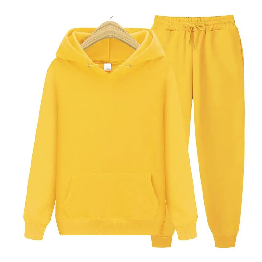 

Men's Sets Hoodies+Pants Autumn Winter Hooded Sweatshirt Sweatpants Fashion Slim Fit Men Set Hoodie Pant Hip Hop Pullover Hoody
