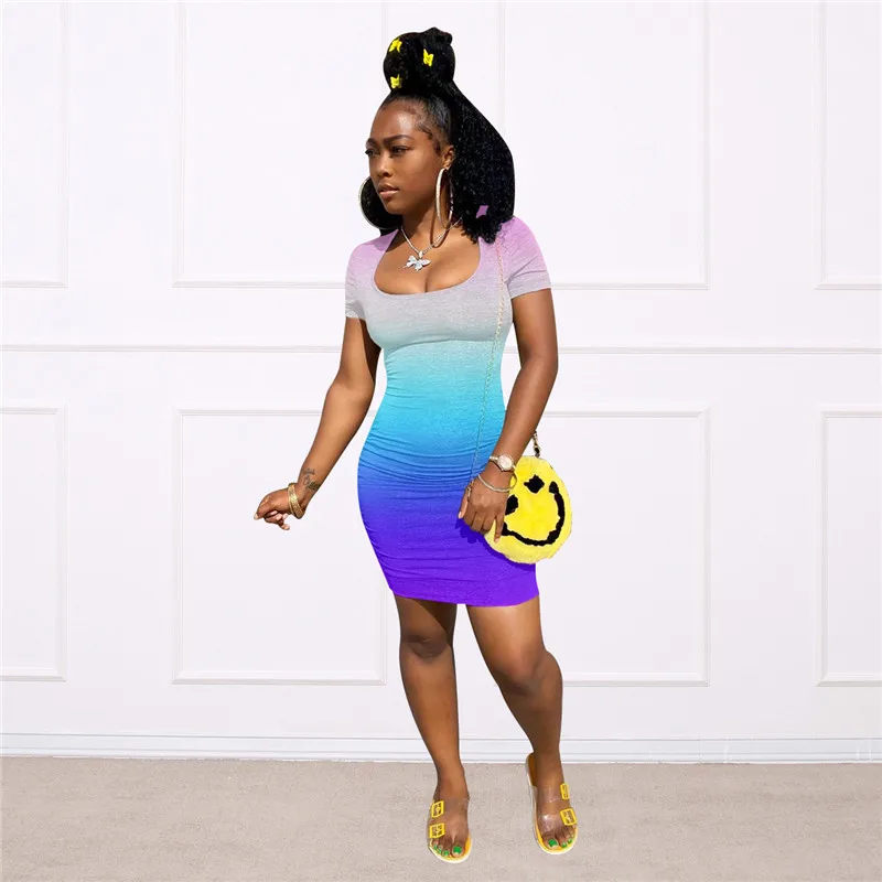 

Women Fashion Short Sleeve Hollow Out Dress Ladies Female Stylish Dress for Party Club Wear Summer Skinny Pencil Dresses Vestido