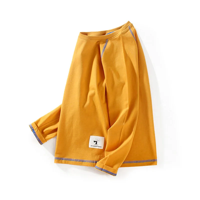 

Boys girls clothes sweat shirt T-shirt cotton new Korean version 4-13 years old in Older children quality Spring Autumn clothing