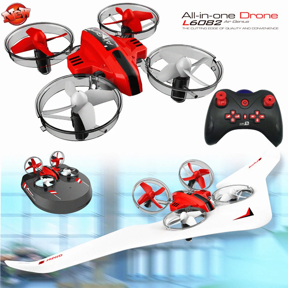 Наземное Вождение за пределами Fly RC Квадрокоптер модель мальчик подарок 3 в 1