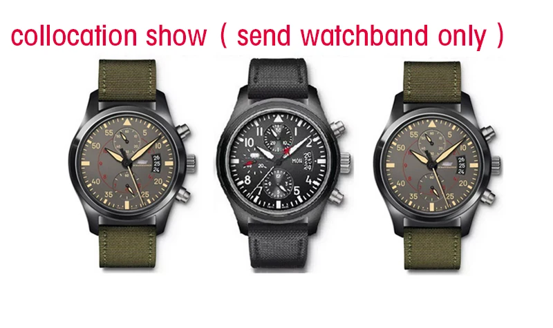 Для SKX007 SKX009 браслет нейлоновый Холст Прочный Спортивный мягкий ремешок для часов удобная кожаная подкладка ремешок для часов 18 мм 20 мм 22 мм