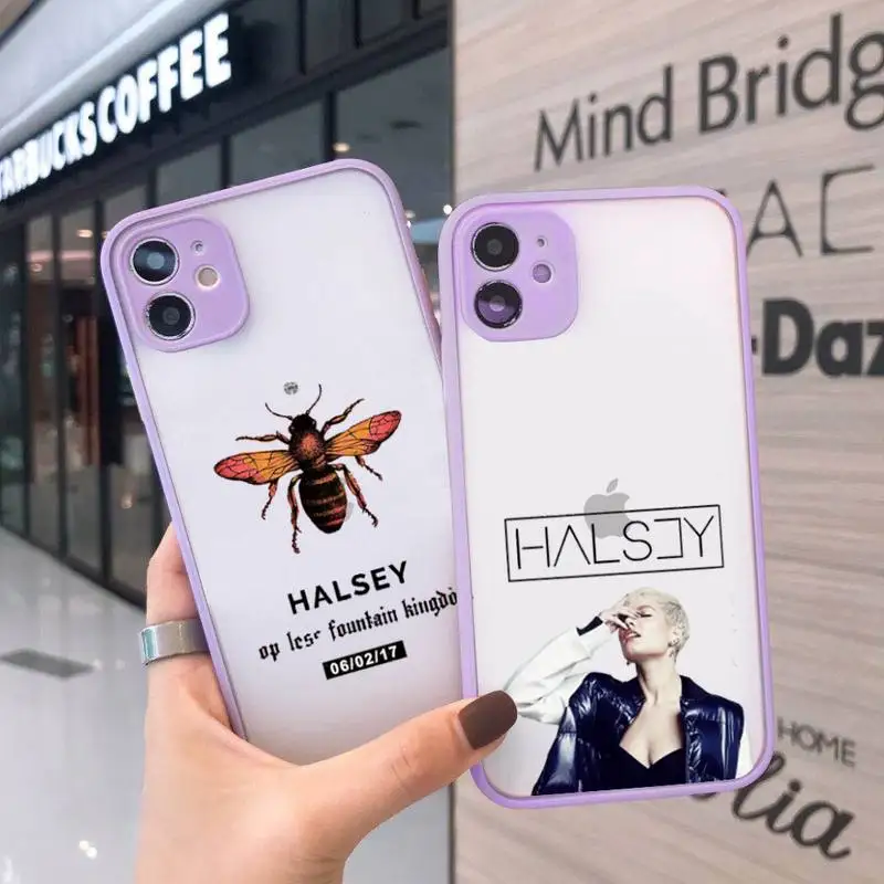 

Halsey Hopeless Fountain Kingdom Phone Case matte transparent For iphone 7 8 11 12 13 plus mini x xs xr pro max cover