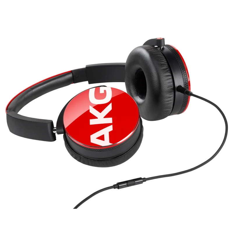 Оригинальная Складная Проводная гарнитура AKG Y50 с закрытой головкой съемный