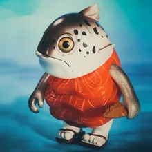 Mame Moyashi Maguro Senpai лосось тунец рыба сашими виниловые фигурки модная игрушка Mame Moyashi Maguro Senpai лосось тунец рыба сашими виниловые фигурки модная игрушка