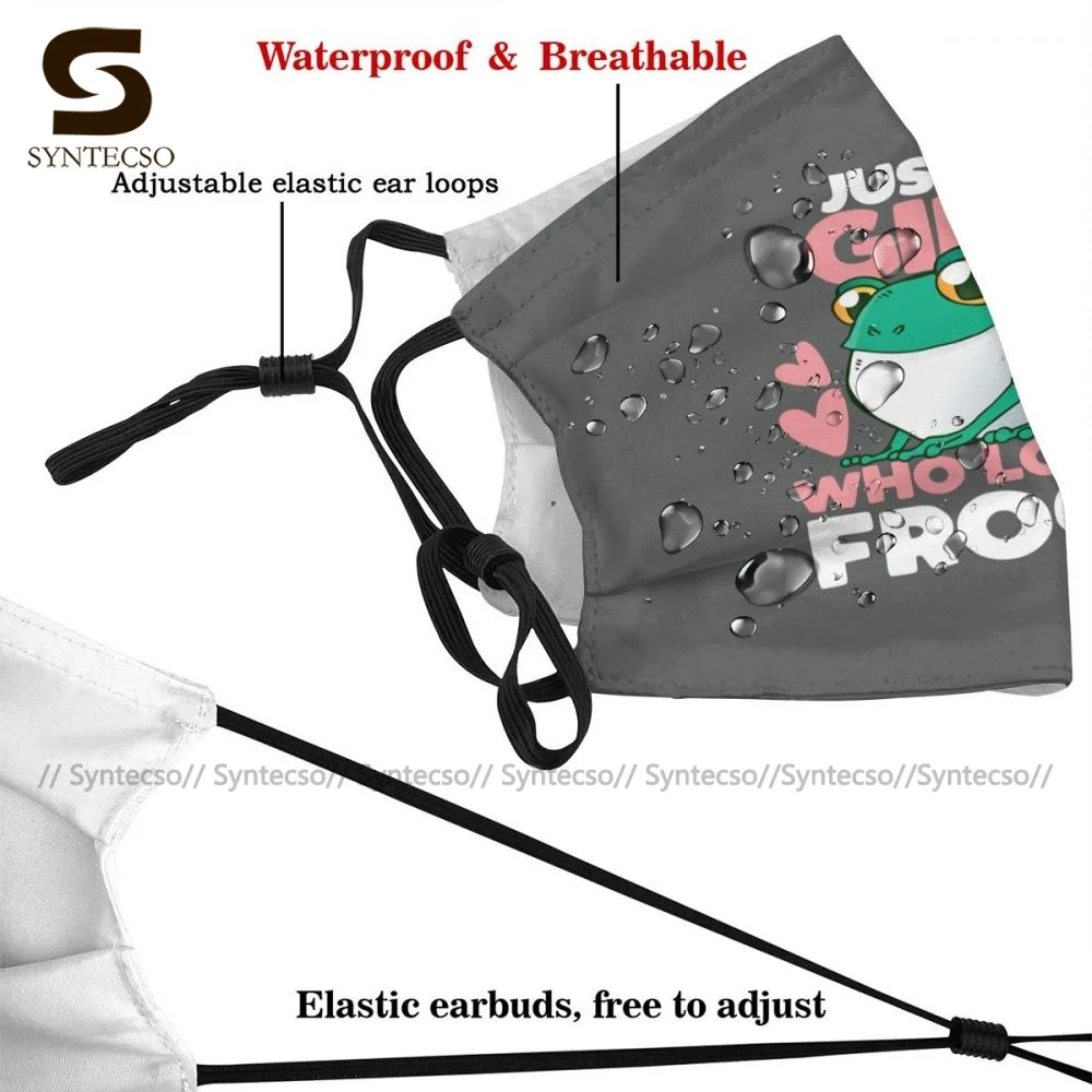 Многоразовая маска для лица Crazy Frog с принтом модная Байкерская из полиэстера