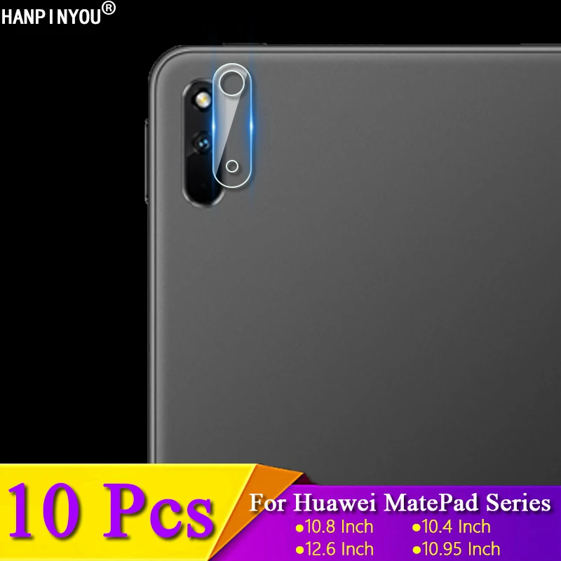 

10 шт. для Huawei MatePad Pro 5G 11 10,4 10,8 12,6 2021 Ультрапрозрачная Защитная пленка для объектива закаленного стекла