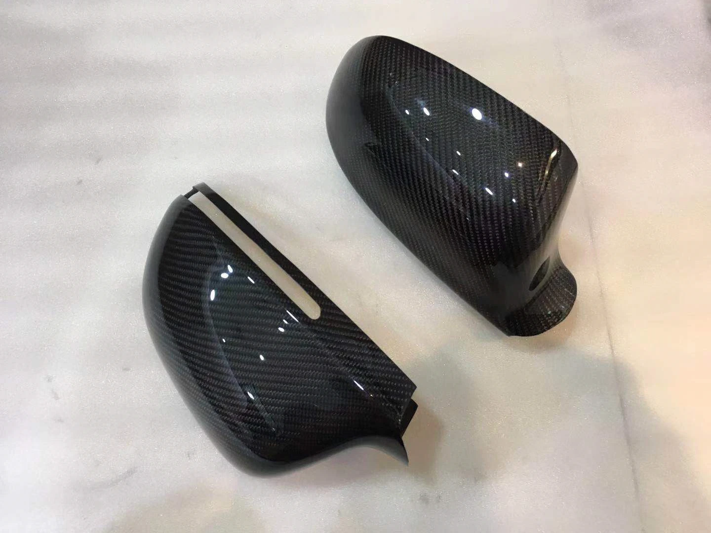

Add On Rearview Mirror Cover Carbon Fiber For Audi A3 A4 S5 B8 A5