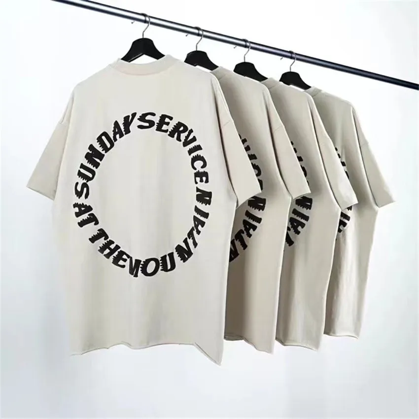 Футболка Kanye West Sunday Service для мужчин и женщин тенниска с 3D принтом в виде Святого