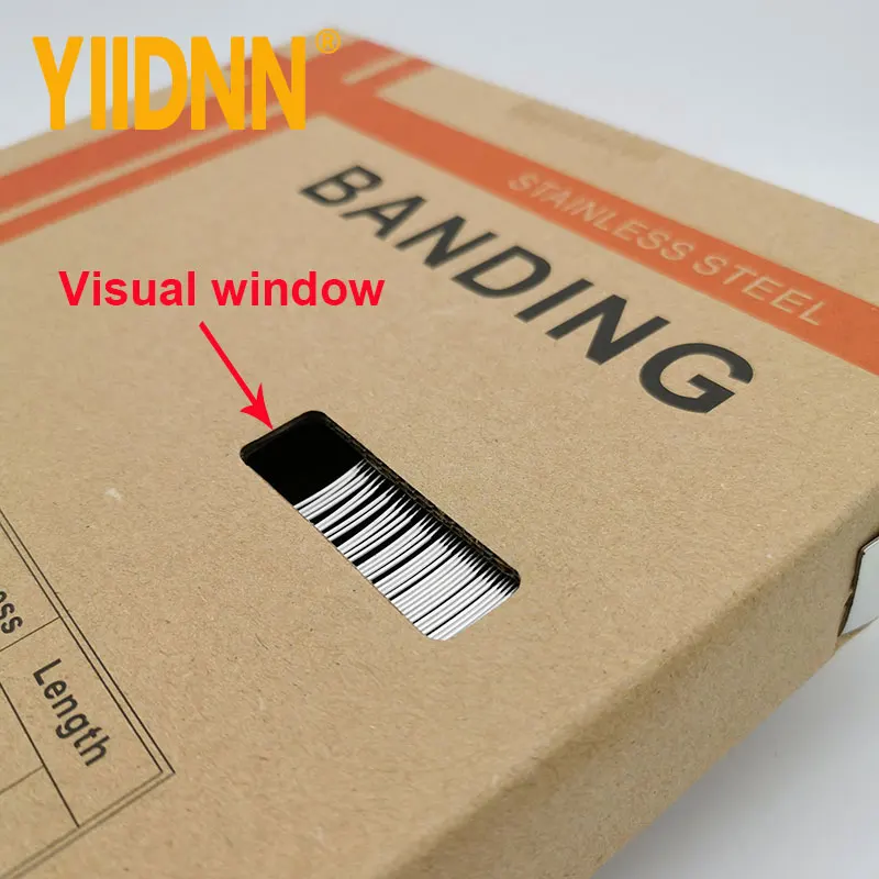 Лента для обвязки из нержавеющей стали 304 ремешок инструменты катушка толщиной 0