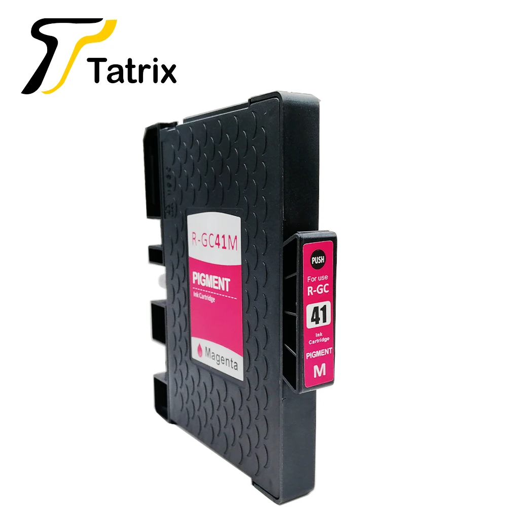 Картридж Tatrix для Ricoh GC41 совместимый с G 3110DNw/3110 SFNw/3100SNw/2100N/3110DN/7100DN пигментными