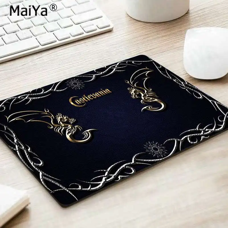 No Lock Edge18x22cm MaiYa, простой дизайн, кастлевания, красивый коврик для мышки в стиле аниме, гладкий коврик для письма, настольные компьютеры, мат, игровой коврик для мыши - Цвет: No Lock Edge18x22cm