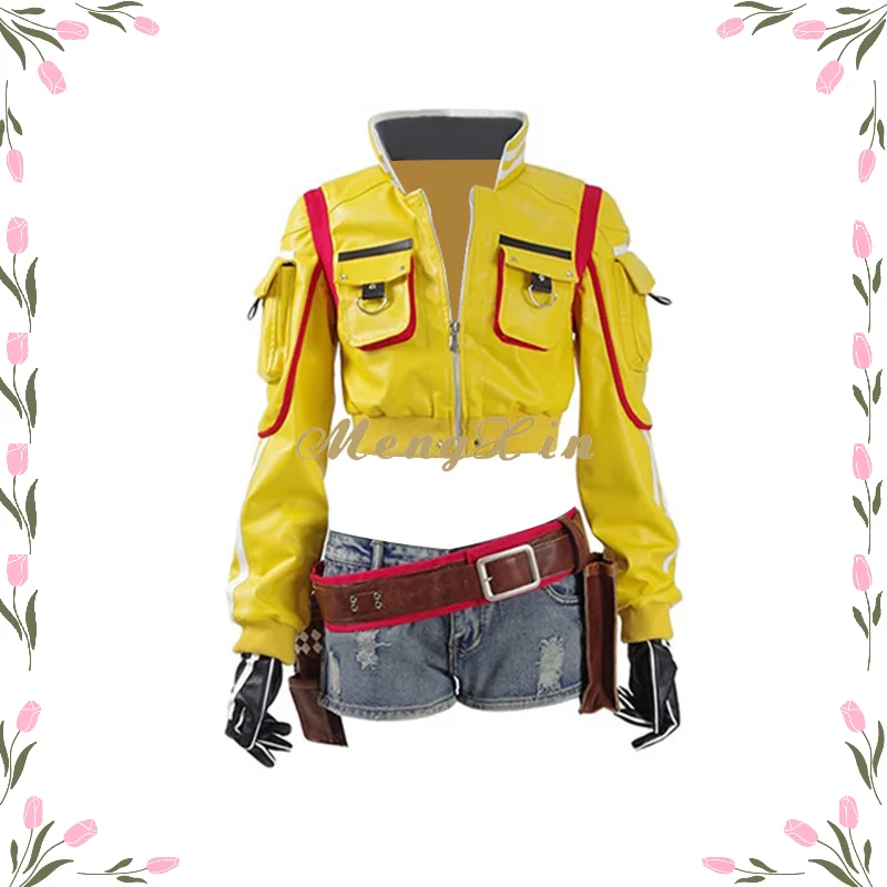 Anime Final Fantasy XV FF15 FFXV Cindy Aurum Cid Daily Cosplay Costumes Uniform Suits Sets Halloween Party Clothes Custom Made