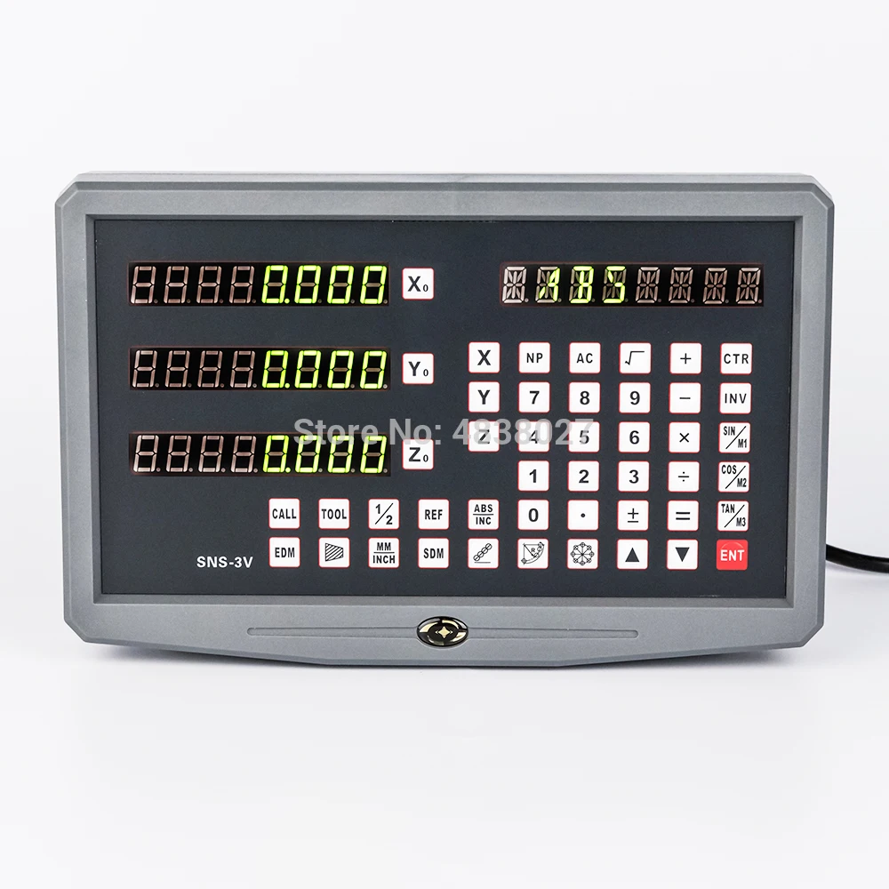 EU Stock Digital readout 3 axis lathe DRO with linear scale 5um resolution 2 Years warranty | Инструменты