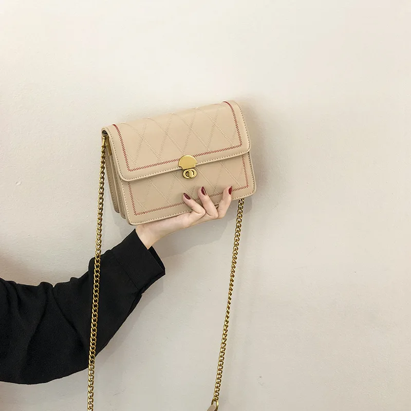 

Small bag female 2021 spring and summer new female bag foreign fashion fashion shoulder bag chain messenger bag