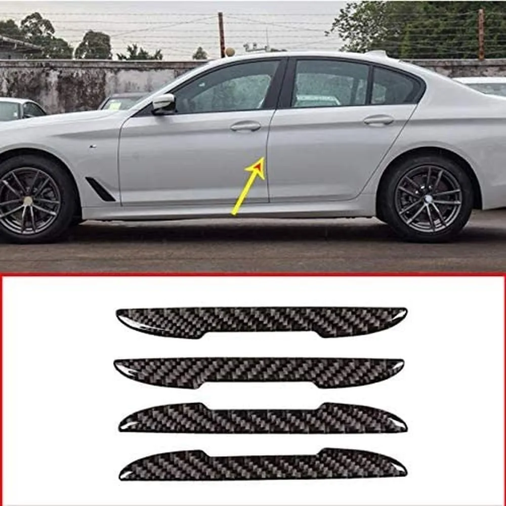 

Автомобильная Противоударная полоса из углеродного волокна для BMW F10 F15 F16 F30 F48 G30 G38, Mercedes Benz W205 W213, для всех автомобилей