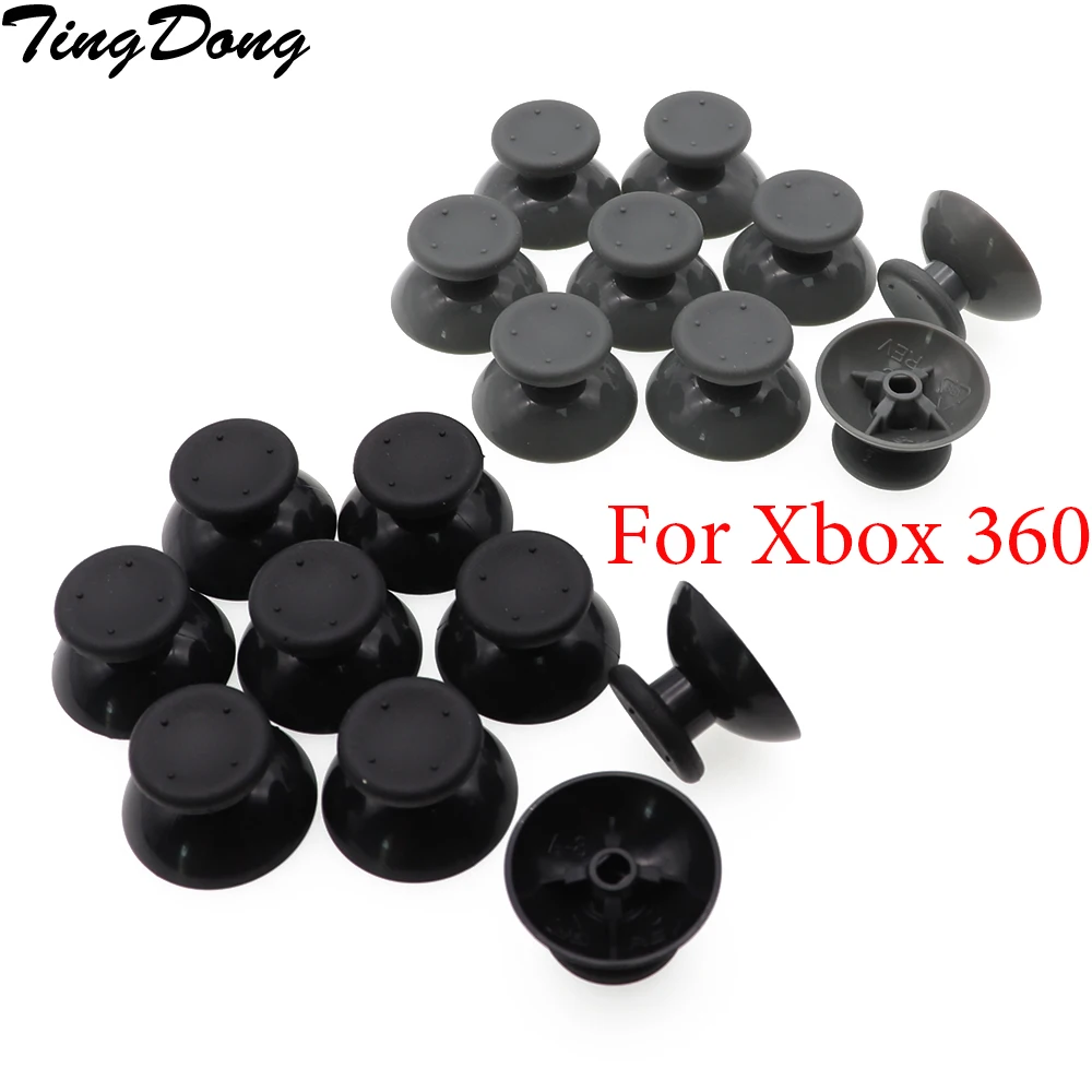 

TingDong 3D Analog Joystick Replacement Thumb Stick Grips Caps Buttons For Microsoft XBOX 360 Gamepad Controller Repair Parts