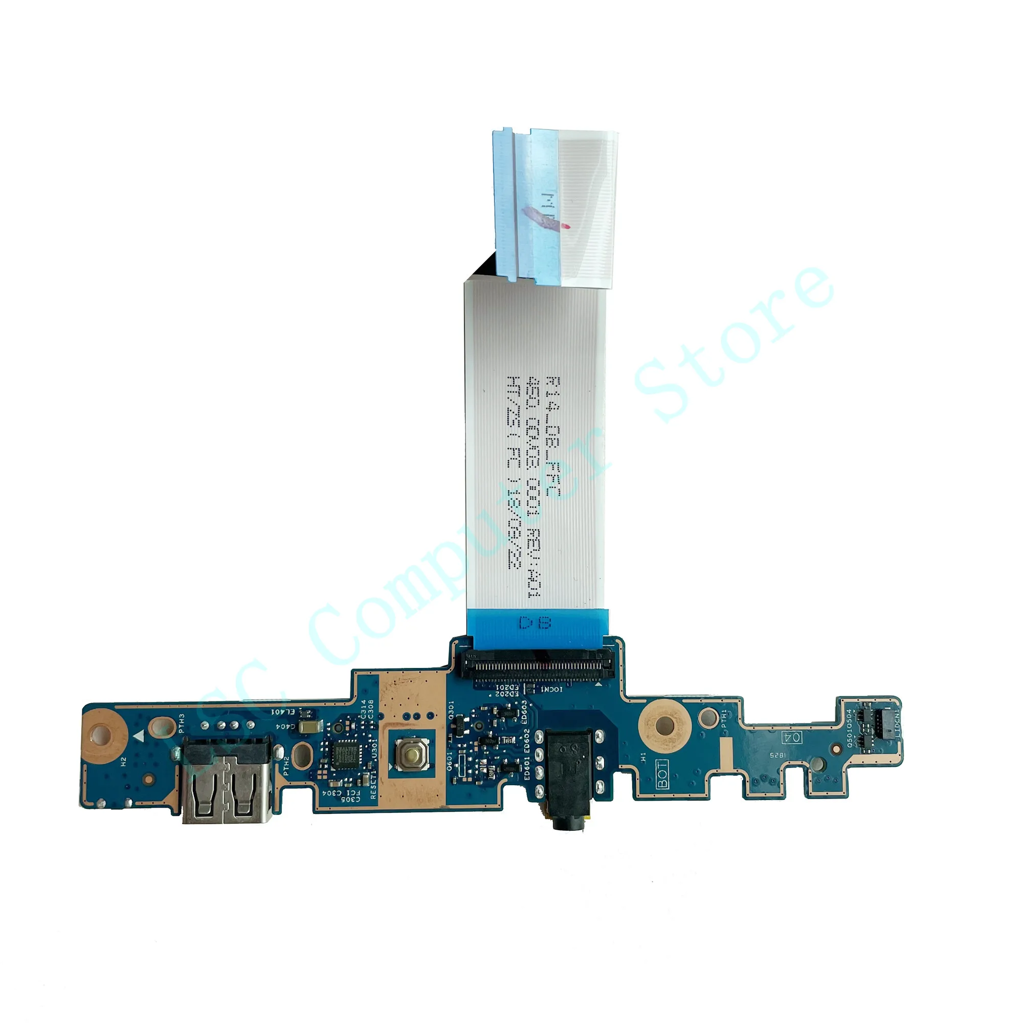 LSC оригинал для Acer Aspire SP314 SP314-51 USB Звуковая аудиоплата с кабелем 17A86-2 448.0DV04.0021 100%
