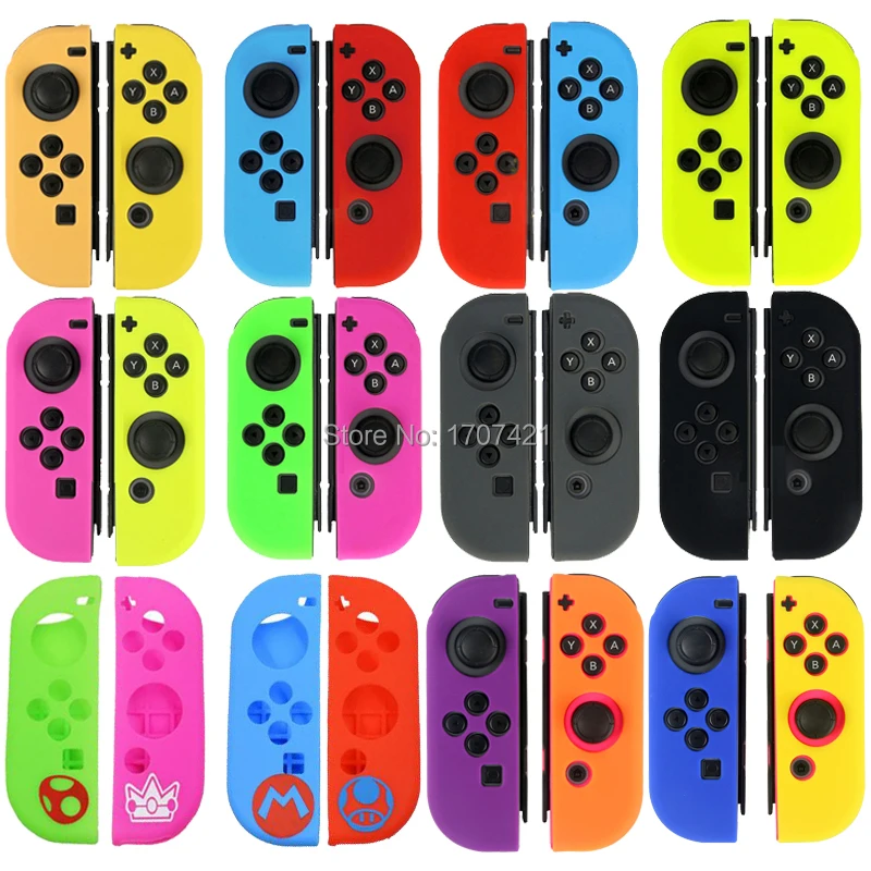 Силиконовый резиновый чехол-накладка для kingd Switch Joy Con контроллер для kingdoswitch NX NS Joycon Grip