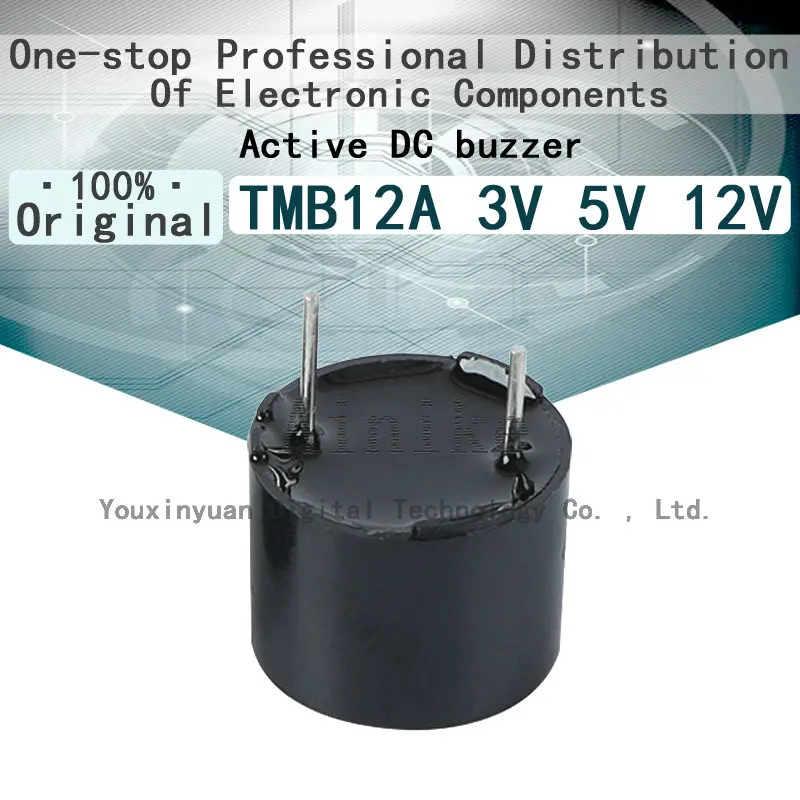 10 шт. TMB12A03 3 в TMB12A05 5 В TMB12A12 12 активный зуммер постоянного тока мм х 9 шаг контактов 7