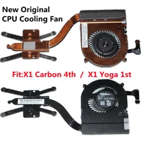 new original cpu cooler cooling fan for lenovo thinkpad x1 yoga 1st x1 carbon 4th gen 2016 heatsink 00jt800 01aw976