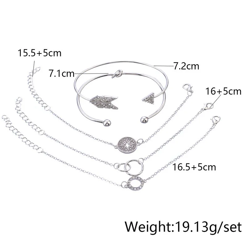 Женский браслет с компасом на запястье Sindlan винтажный золотистого цвета