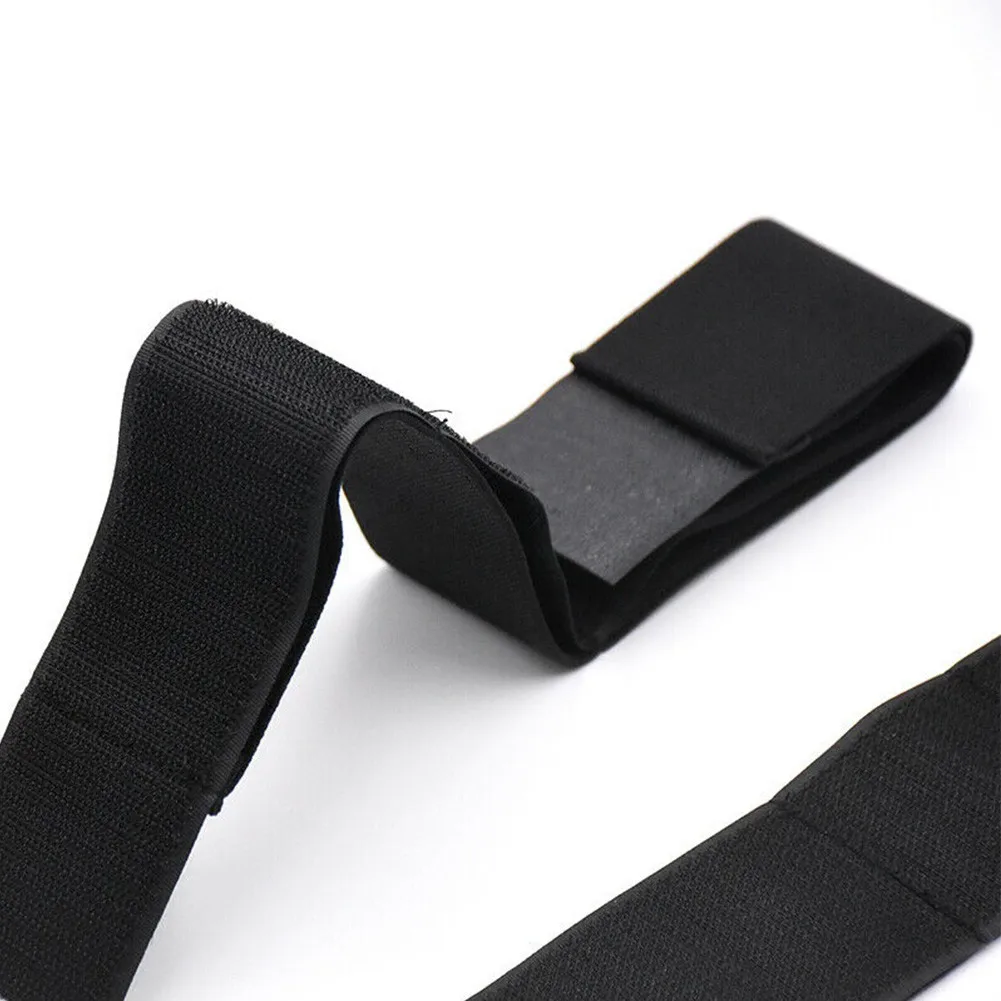 

1pc Car Trunk Organizer Elastic Belt Practical Fixed Storage Stowing Sticky Tape With Sturdy Nylon Buckle