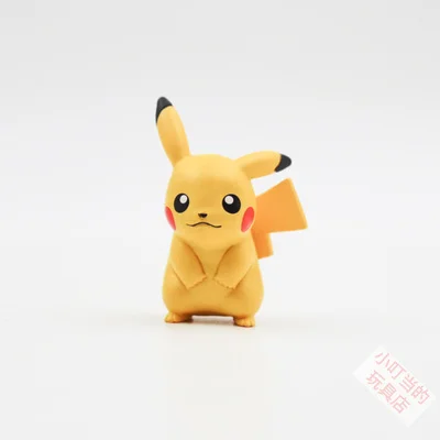 6 Takara Tomy Покемон 4 стиля ПВХ Аниме фигурки Пикачу Сквиртл Bulbasaur Cubone Мини мультфильм Модель Коллекция подарок - Цвет: 6