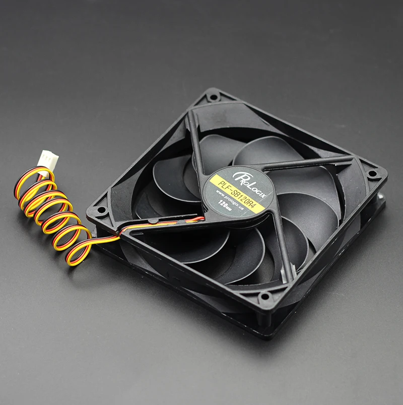 DC 12 В для Bitcoin Miner мощный чехол для сервера осевой вентилятор охлаждения для компьютера/ПК 12 см 3pin высокоскоростной 120 мм кулер для воды