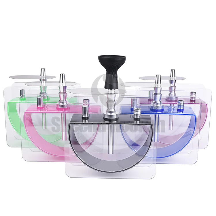 Набор для кальяна из водопровода акриловый кальян с силиконовой чашей Sheesha