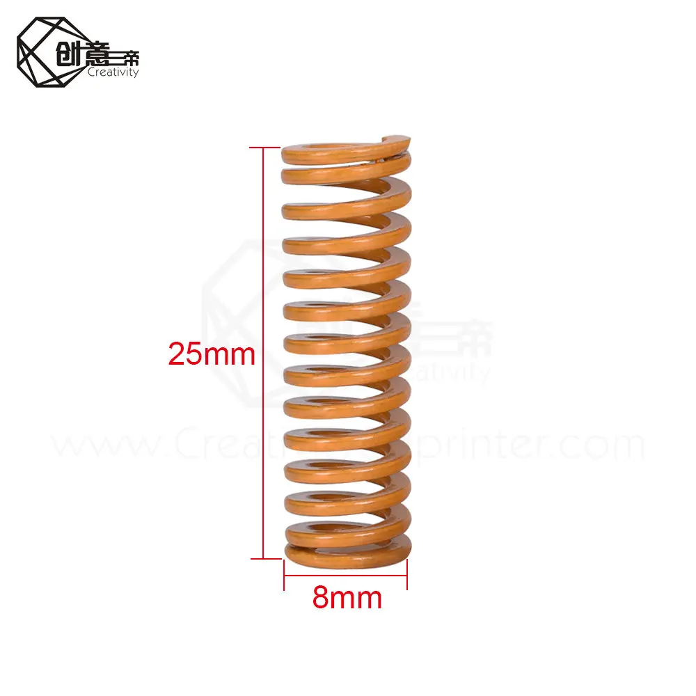 Запчасти для 3D принтера пружинная кровать с подогревом 8*25 мм горячая пластина CR10