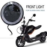 motorcycle led head lamp front light for sunra miku max