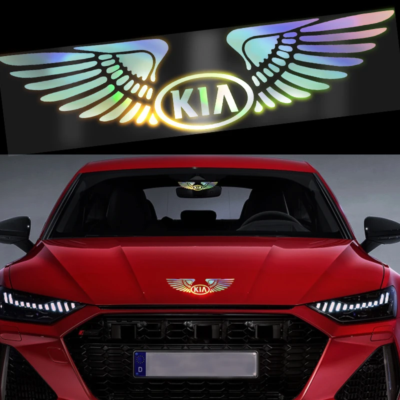 

Car sticker waist line badge decal full body exterior car styling For KIA sportage stinger soul K2 RIO 2017 2018 2019 RIO X LINE