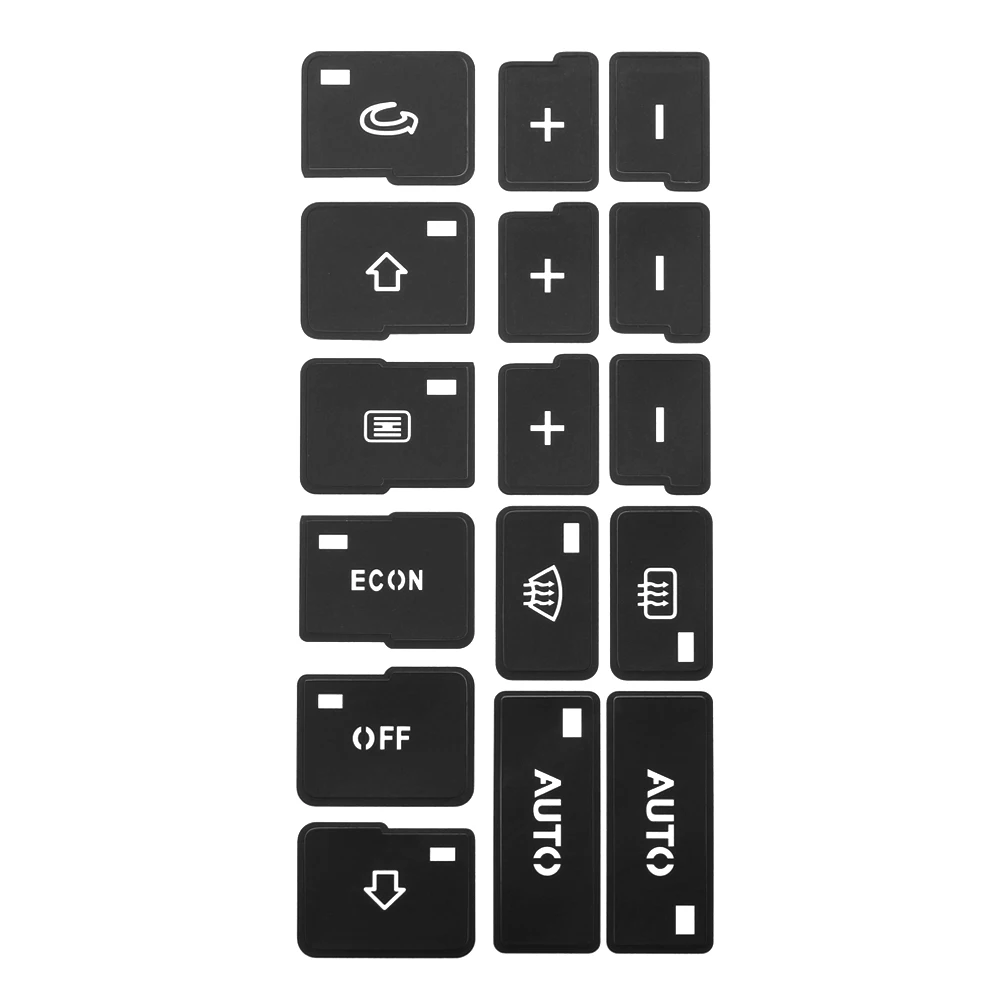 Наклейки для ремонта кнопок климат-контроля кондиционера автомобиля наклейки Audi