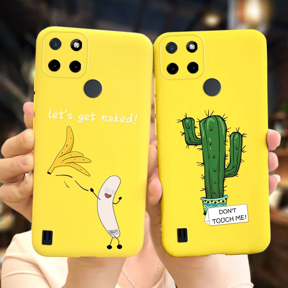 Чехол-накладка для OPPO Realme C21Y чехол с единорогом силикон тонкий 2021 телефона -
